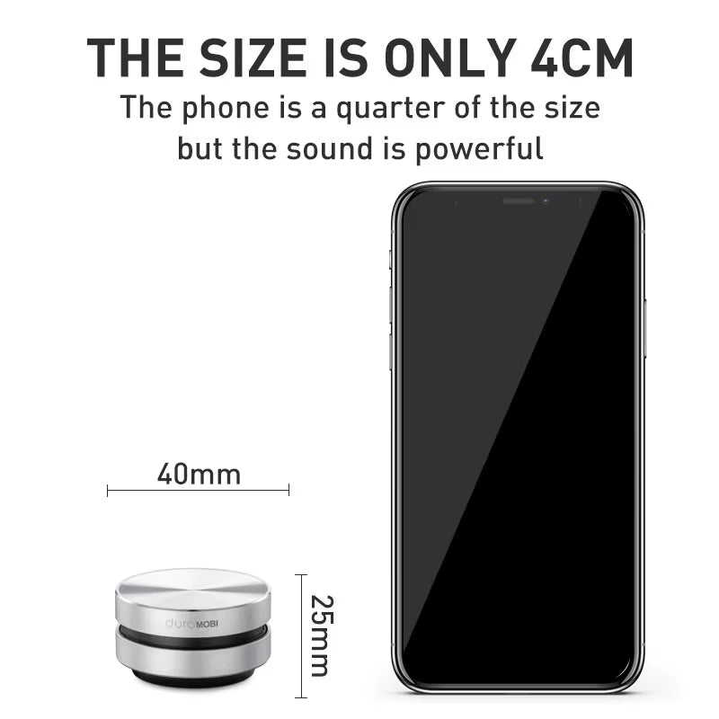 Bone Conduction Speaker Bluetooth TWS Stereo Dual Sound Channels Mini Audio Box DURAMOBI Humbirdspeaker with HD Call FM Radio